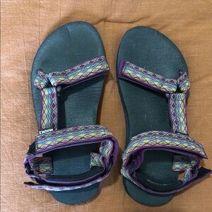 Colorful Patterned Women's Sandals